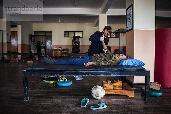 Nepal  Sangha  Rehabilitationszentrum für Wirbelsäulenverletzungen
