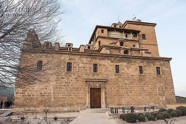 Spanien  Region Murcia  Caravaca de la Cruz  Heiligtum Alcázar de la Vera Cruz