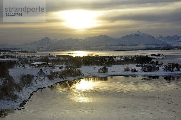 Norwegen  Tromso  Landschaft