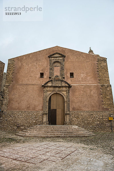 Italien  Sizilien  Erice  Kirche San Giuliano