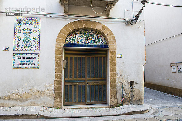 Italien  Sizilien  Mazara del Vallo  Altstadt