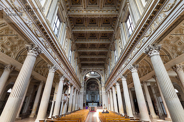 Italien  Lombardei  Mantua  die Kathedrale im Innenbereich
