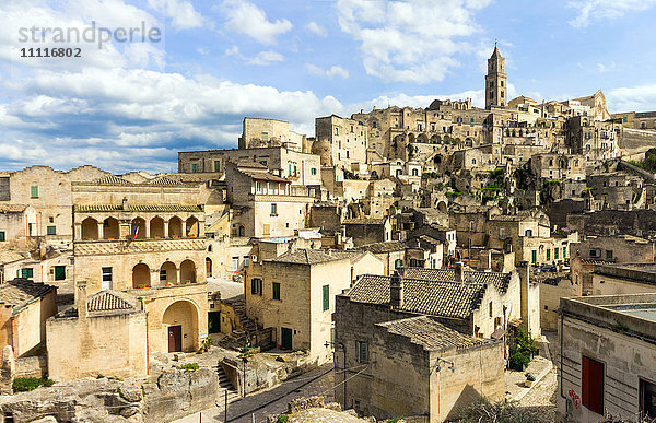 Italien  Basilikata  Matera  I Sassi