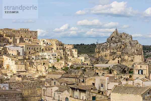 Italien  Basilikata  Matera  Kirche Madonna de Idris