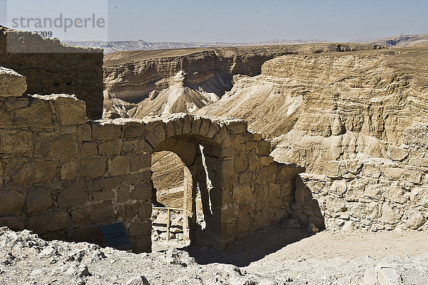 Israel  Festung Masada  Palastvilla des Herodes