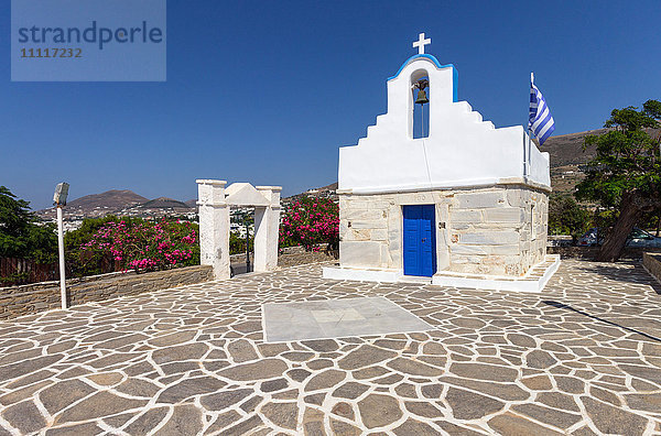Griechenland  Kykladen  Insel Paros  Parikia  kleine Kirche