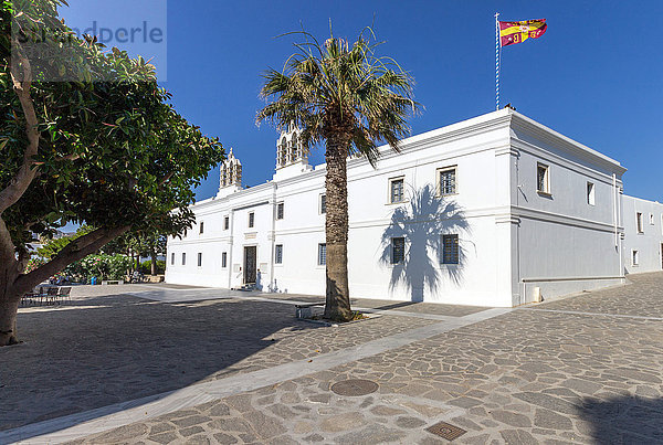 Griechenland  Kykladen  Insel Paros  Parikia  Panaya von Ekatontapiliani Kirche