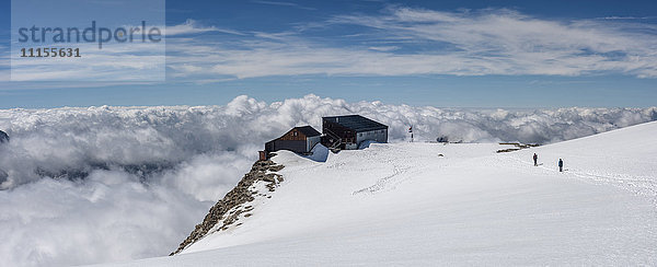 Italien  Gressoney  Alpen  Quinta Sella Hütte