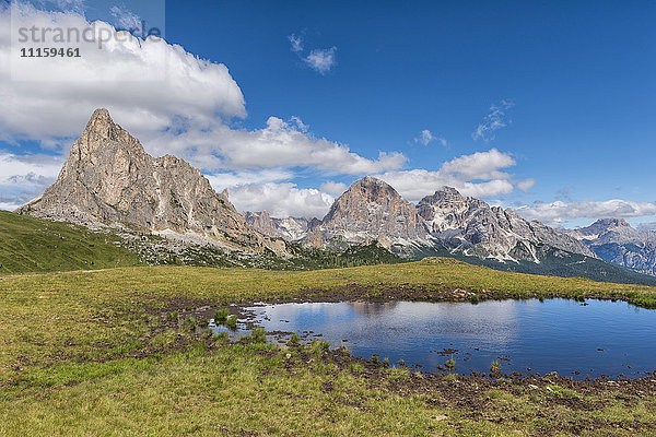 Italien  Venetien  Dolomiten  Monte Gusela und Tofana Gebirge