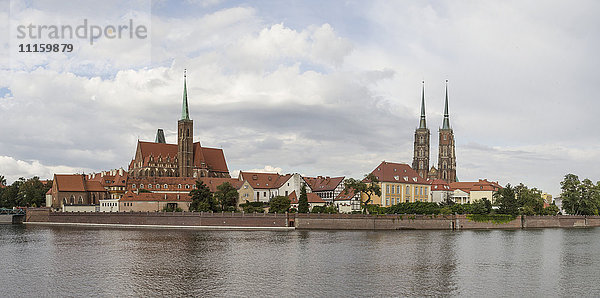 Polen  Breslau  Kathedrale auf der Dominsel