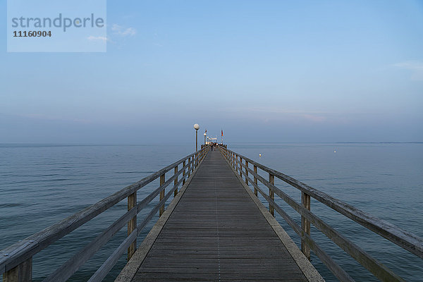 Deutschland  Haffkrug  Seebrücke an der Lübecker Bucht