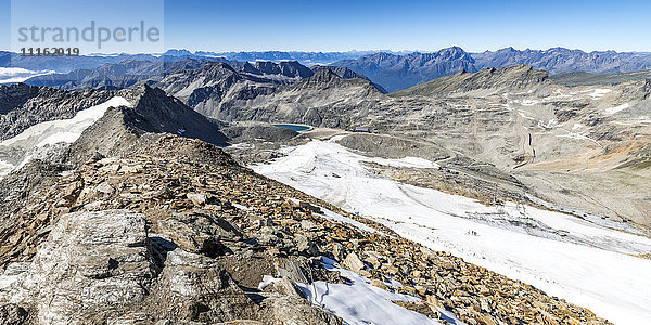 Österreich  Kärnten  Hohe Tauern  Blick von der Baumbachspitze ins Mölltal