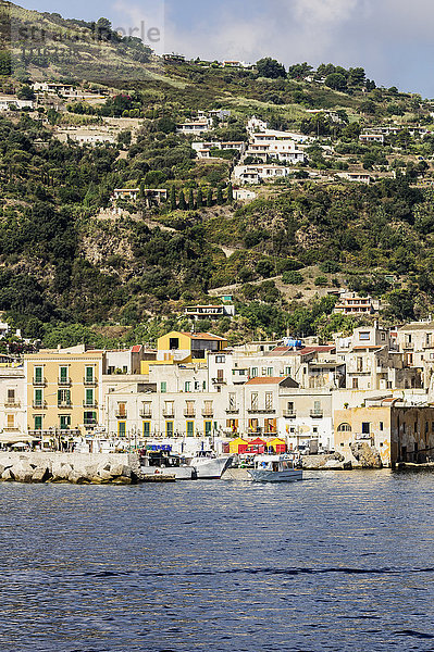 Italien  Sizilien  Lipari  Hafen