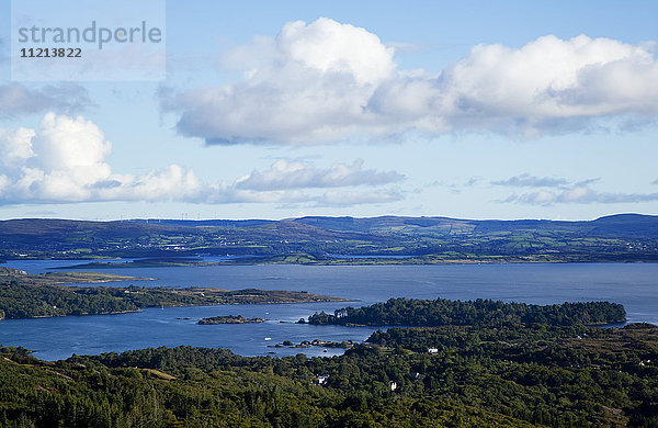 Insel Garnish und Hafen; Glengarriff  Grafschaft Cork  Irland