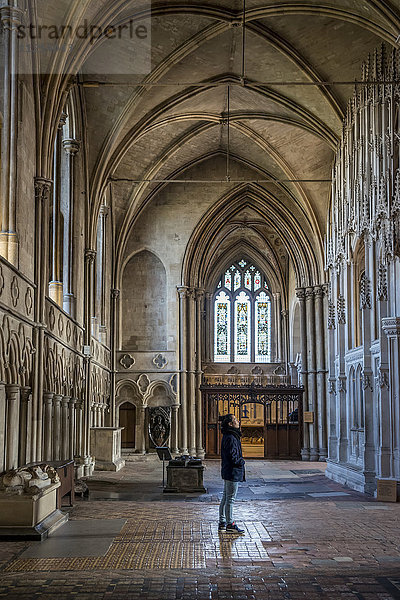 Kathedrale von Winchester; Winchester  Hampshire  England'.