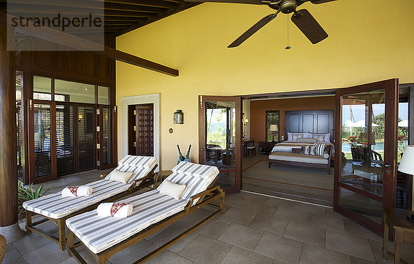 Gästevilla und Terrasse im Cape Weligama Resort