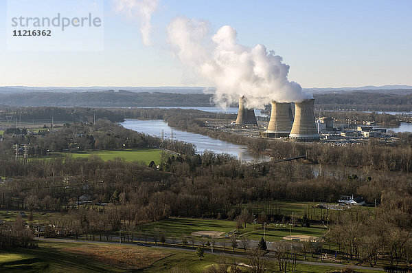 Three Mile Island Nuclear Generating Station; Three Mile Island  Pennsylvania  Vereinigte Staaten von Amerika'.