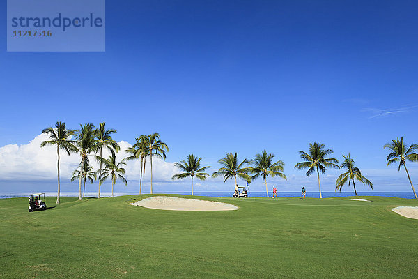 Golfplatz  Kona Country Club; Kailua Kona  Insel Hawaii  Hawaii  Vereinigte Staaten von Amerika