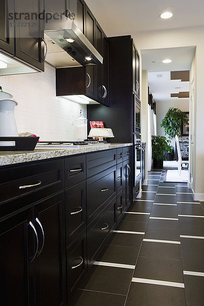 Vinylboden in moderner Küche