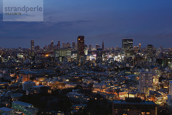 Tokio bei Nacht