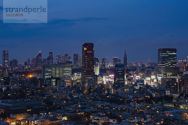 Tokio bei Nacht