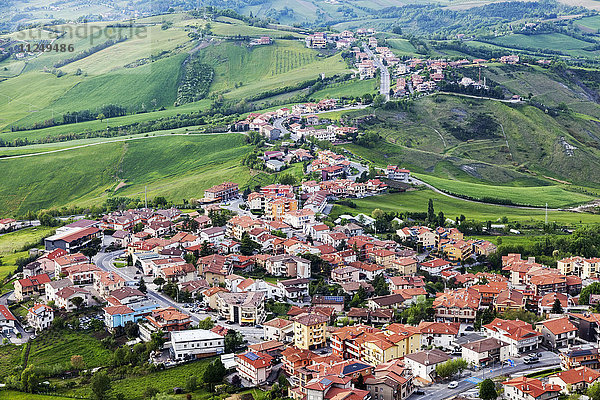 Stadtbild von San Marino