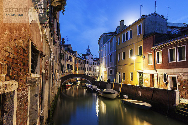 Kanäle von Venedig Venedig  Venetien  Italien