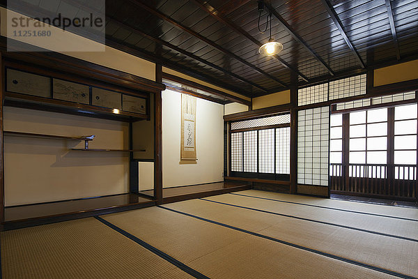 Japanisches traditionelles Haus Interieur