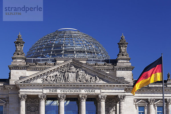 Reichstagsgebäude  Die Kuppel des Architekten Norman Foster  Mitte  Berlin  Deutschland  Europa