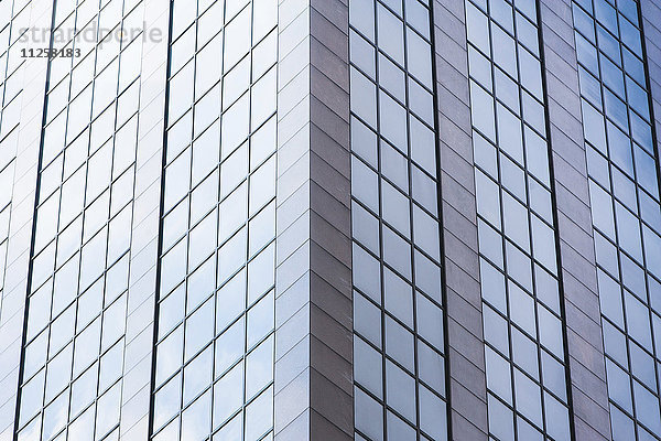 USA  New York State  New York City  Fassade eines Wolkenkratzers