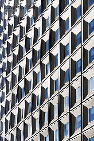 USA  Staat New York  New York City  Fassade eines modernen Gebäudes