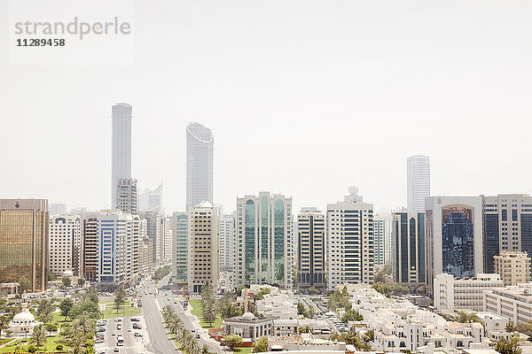 VAE  Skyline von Abu Dhabi