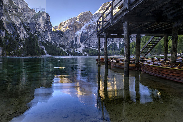 Italien  Südtirol  Pragser Wildsee
