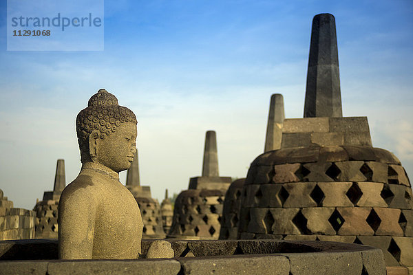 Indonesien  Java  Borobudur Tempelanlage