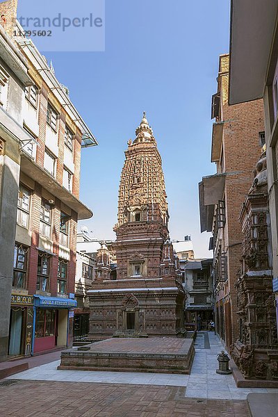 Mahabuddha Tempel  Patan  Nepal  Asien