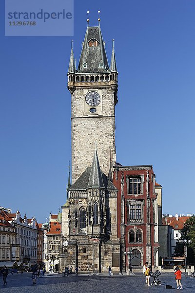 Altstädter Rathaus  Altstadt  Prag  Tschechien  Europa