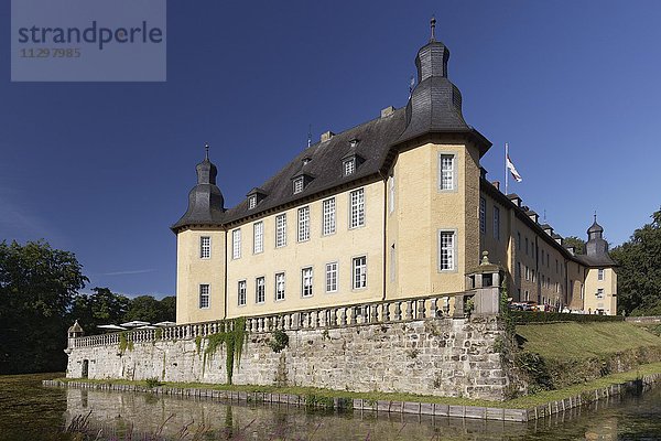 Schloss Dyck  Jüchen  Niederrhein  Nordrhein-Westfalen  Deutschland  Europa
