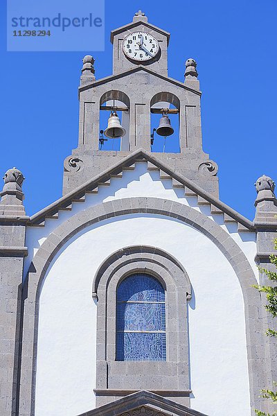Kirche Santa Lucia  Fataga  Gran Canaria  Kanarische Inseln  Spanien  Europa