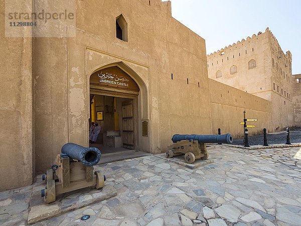 Das Schloss von Jabrin  Jabreen  Bahlat  Ad Dakhiliyah Region  Sultanat von Oman
