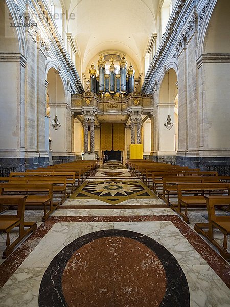 Orgelempore  Kathedrale Sant Agata  Piazza del Doumo  Catania  Sizilien  Italien  Europa