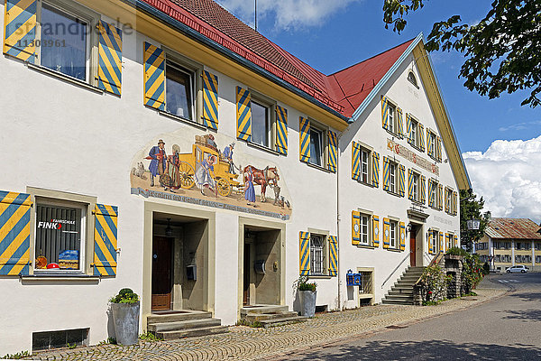 Hotel  Gasthaus Zur Post  Fenster  Fensterläden