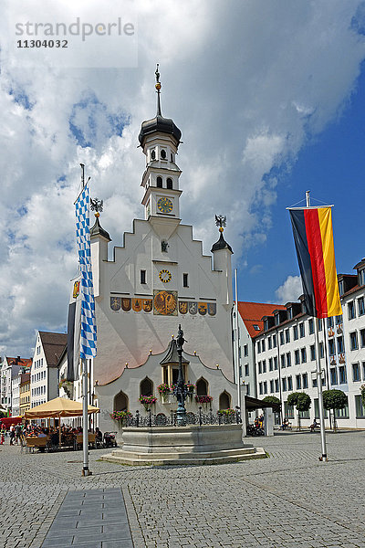 Rathaus  Rathausbrunnen