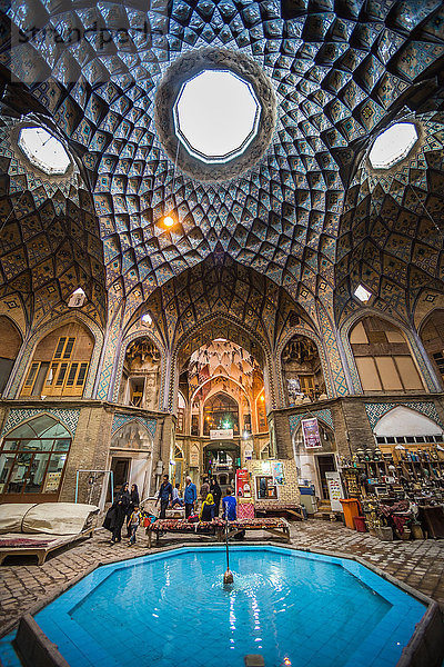 Iran  Kashan-Stadt  Kashan-Basar  Khan Amin al-Dowleh Timche-Kuppel