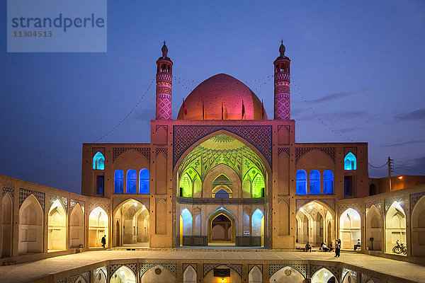 Iran  Kashan Stadt  Masjed-e Agha Borzog Moschee