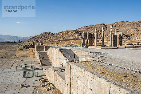 Iran  Persepolis-Stadt  Xerxes-Tor