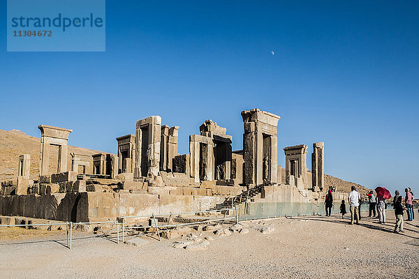 Iran  Persepolis Stadt  Ripylon der Audienz ruis