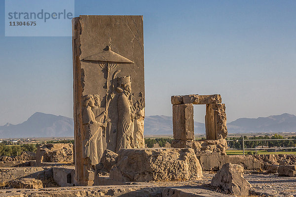 Iran  Persepolis Stadt  Hadish Palast