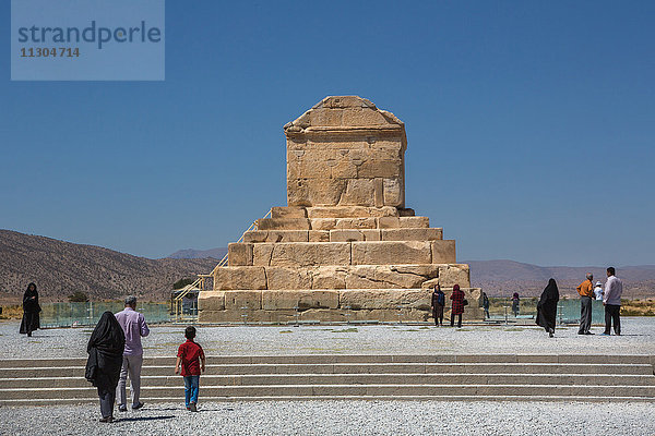 Iran  Pasargadae-Stadt  Grabmal des Kyros