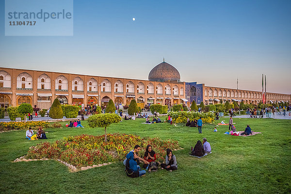 Iran  Stadt Isfahan  Naqsh-e Jahan-Platz  Sheikh Lotfollah-Kuppel