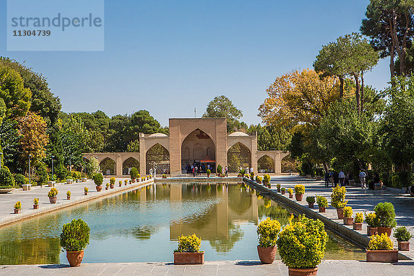 Iran  Isfahan Stadt  Chehel Sotun Palast und Garten  UNESCO  Weltkulturerbe